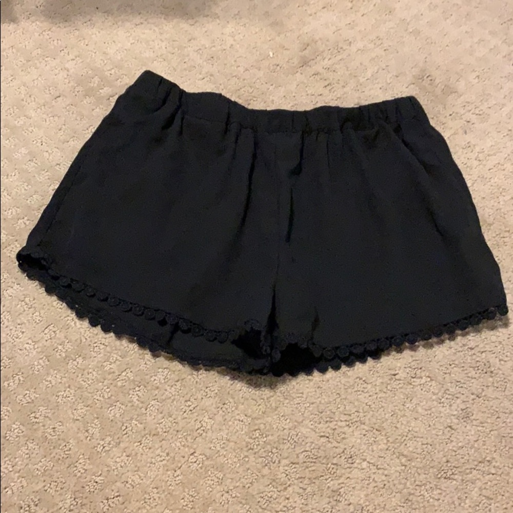 Black shorts